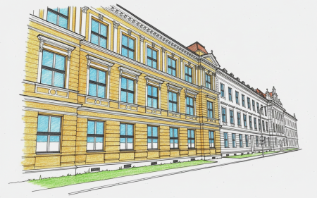 Louny - Pozorovatelna Gymnázia v Lounech